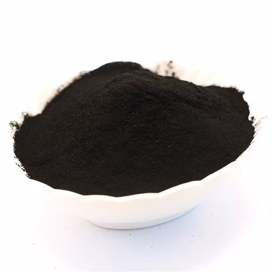 El carbón activado en polvo se utiliza para decolorar