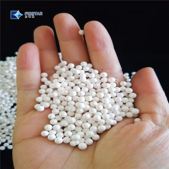 Medios de pulido de cerámica Sg5.0g/cm3 para moler minerales metálicos y no